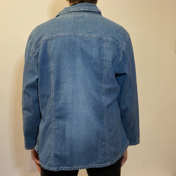 90s Fit Jean Jacket XL - Picture 3 of 6